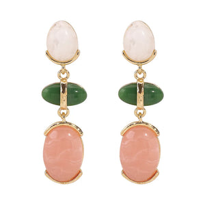 Garden Aura Drop Earrings