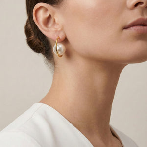 Moonlit Sphere Hoops