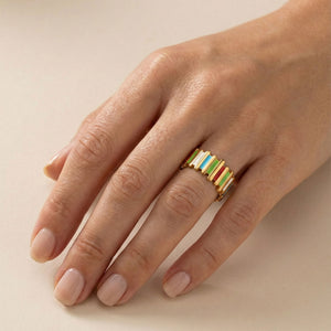 Color Bar Orbit Ring