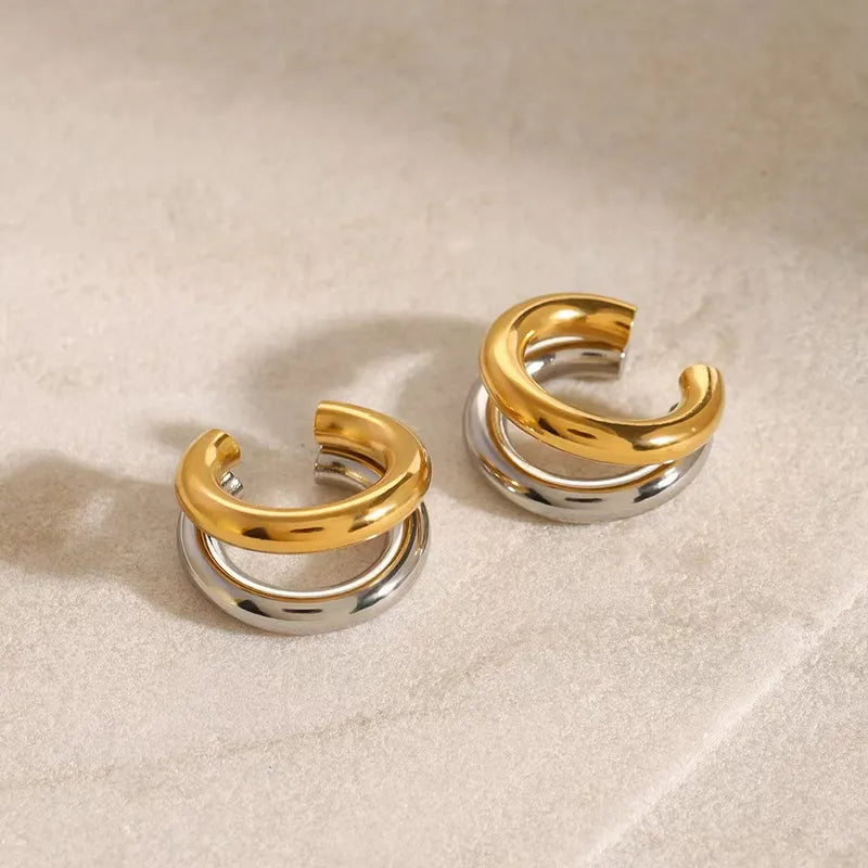 Eclipse Stacked Ear Cuffs