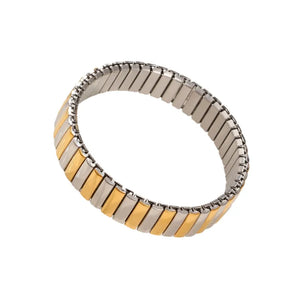 Two-Tone Stretch Bracelet