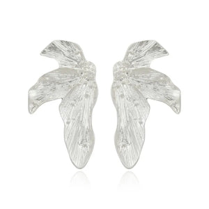 Crystal Drift Petal Earrings