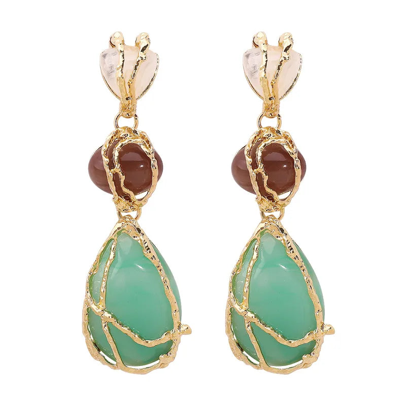 Muse Stone Cascade Earrings