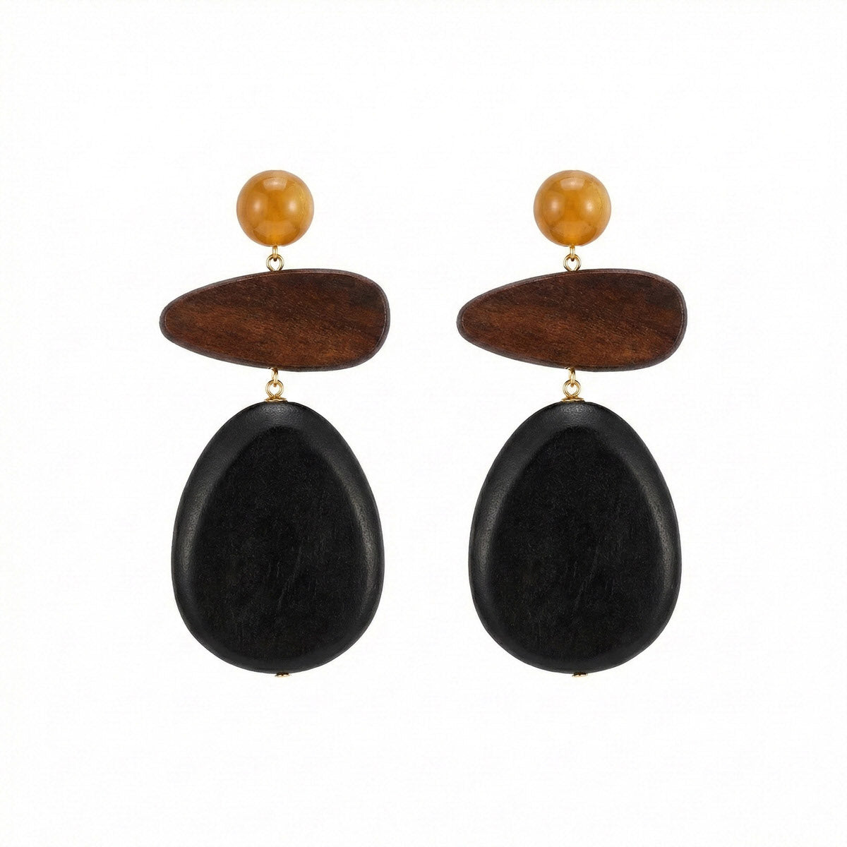 Midnight Woodstone Layered Drops