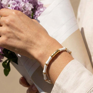 Porcelain Bamboo Bangle