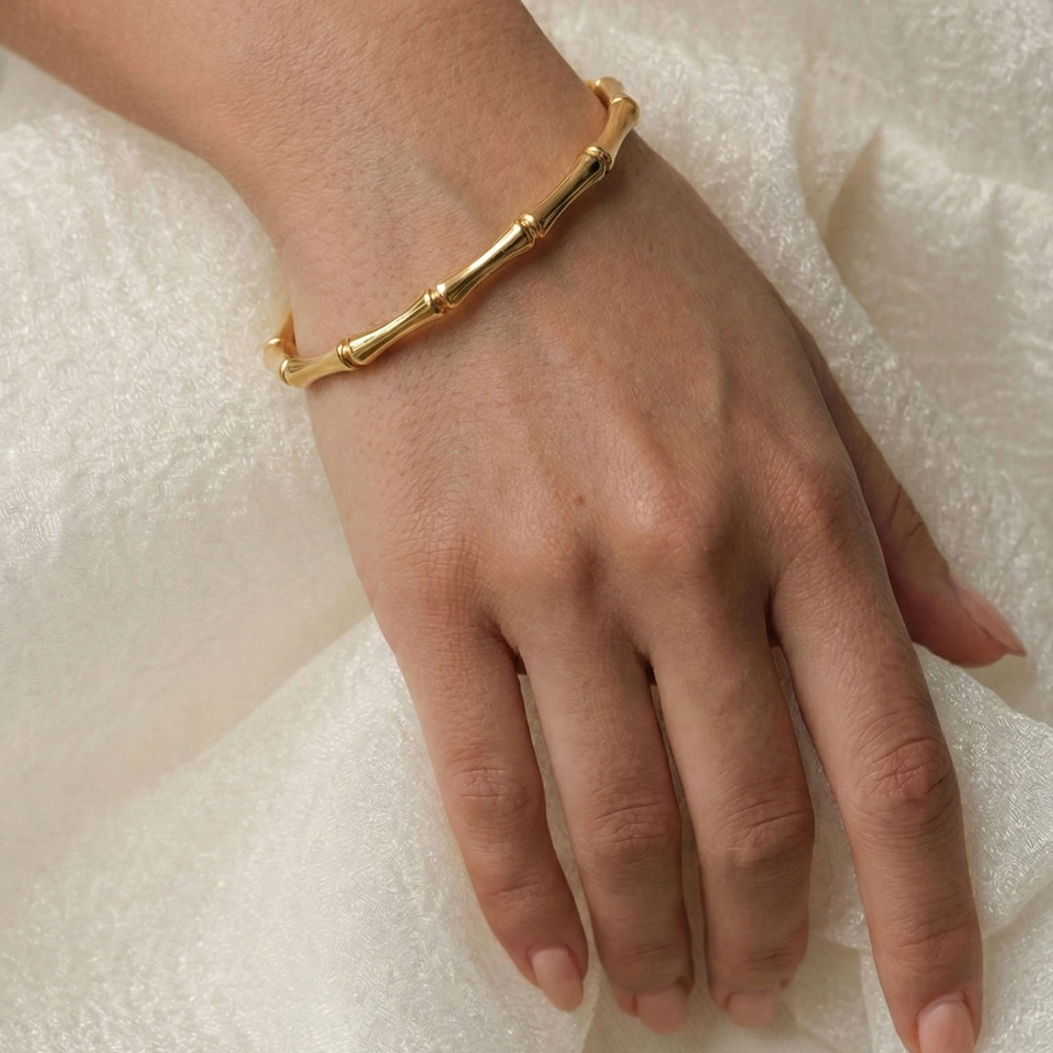 Modern Bamboo Bangle