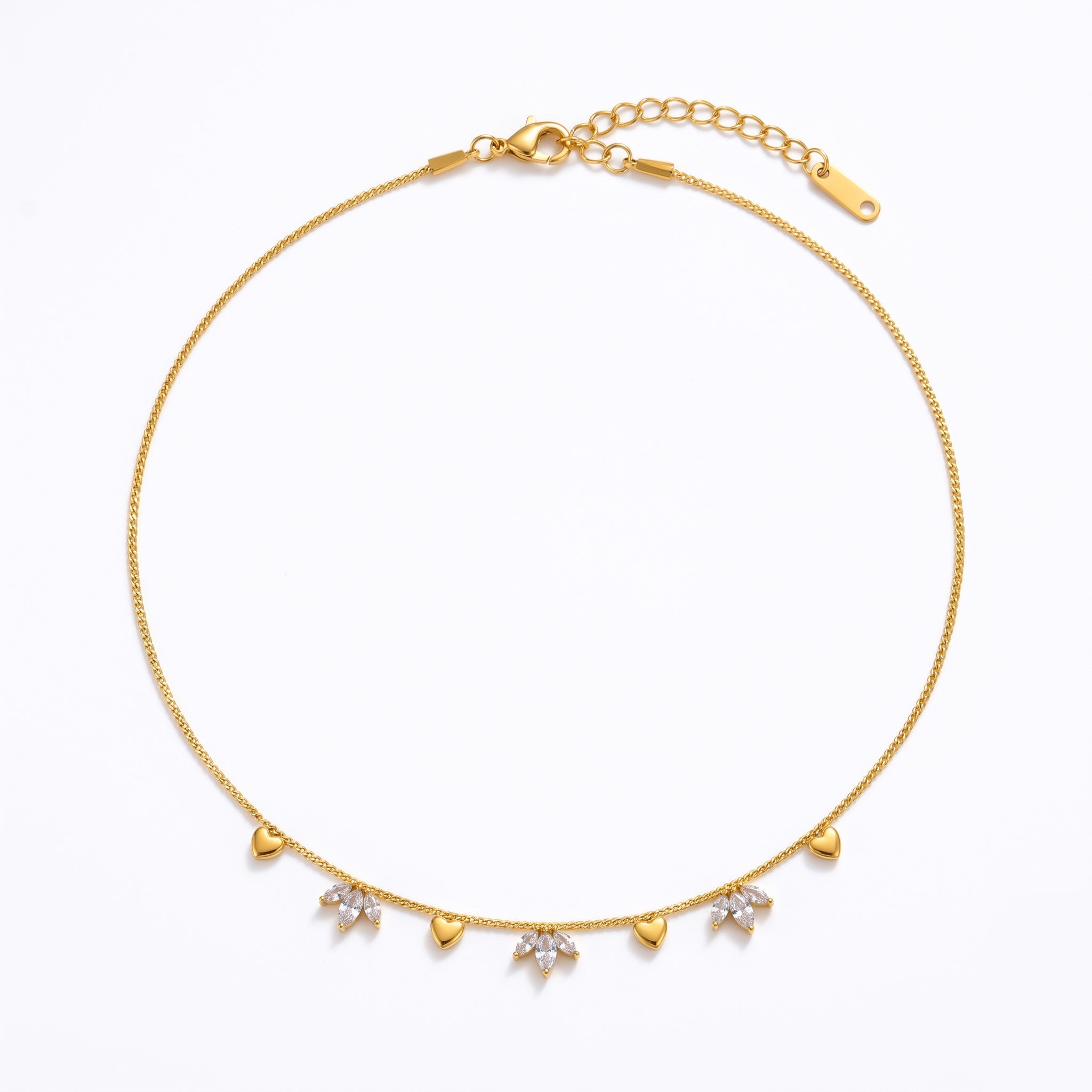 Pearl Blossom Dangle Necklace