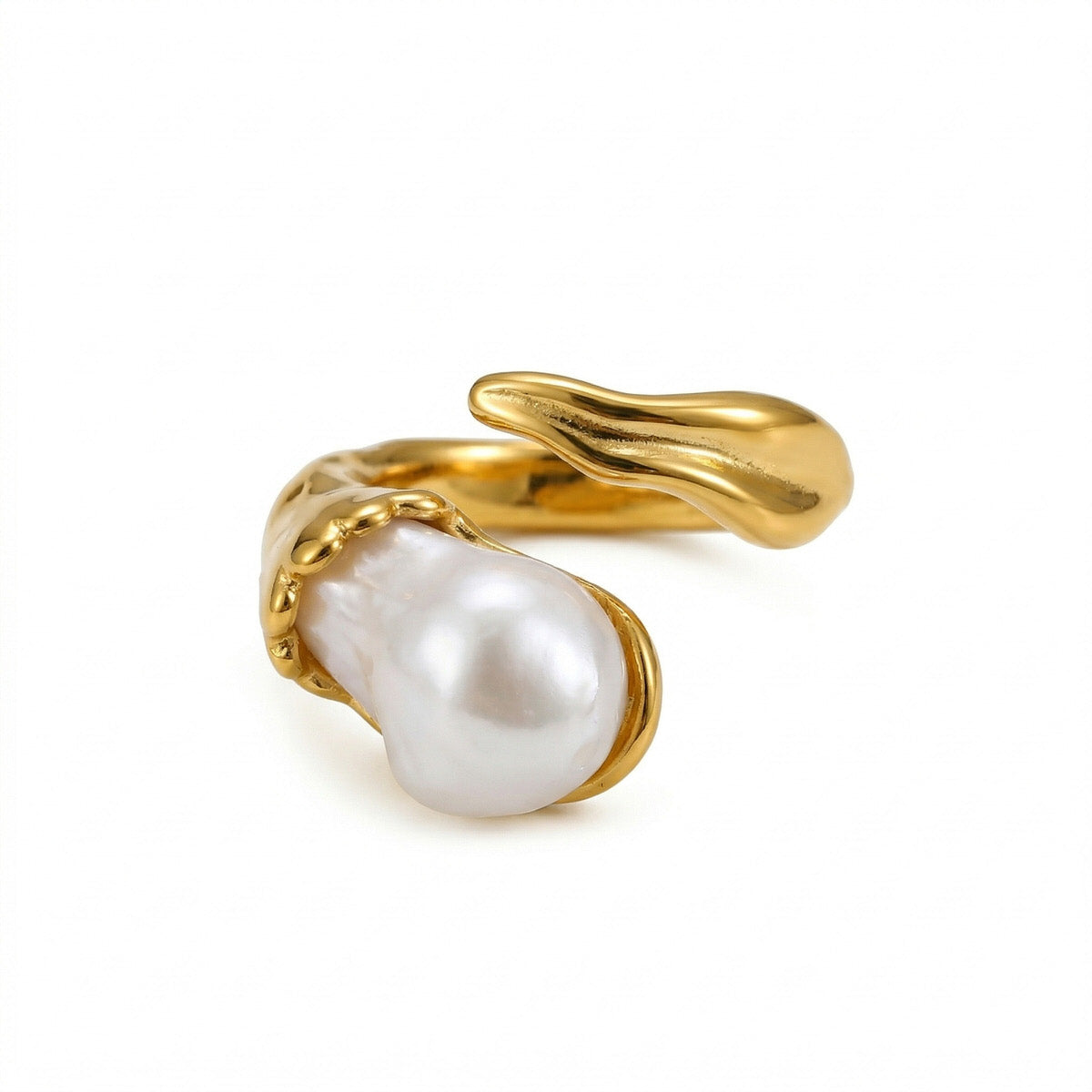 Molten Sea Drop Ring