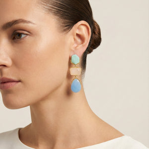 Pastel Horizon Drop Earrings