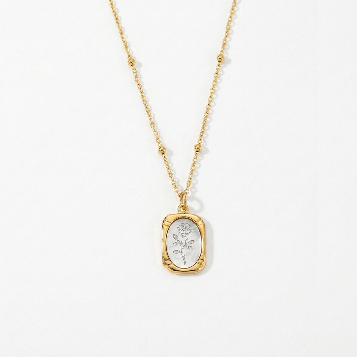 Aurora Rose Pendant