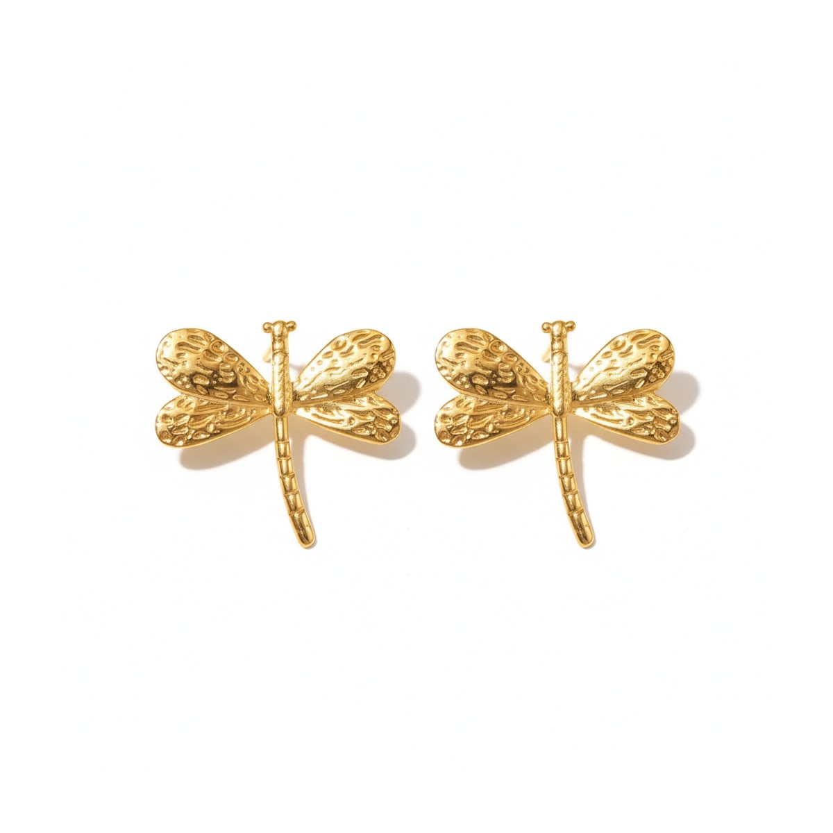 Celeste Dragonfly Studs