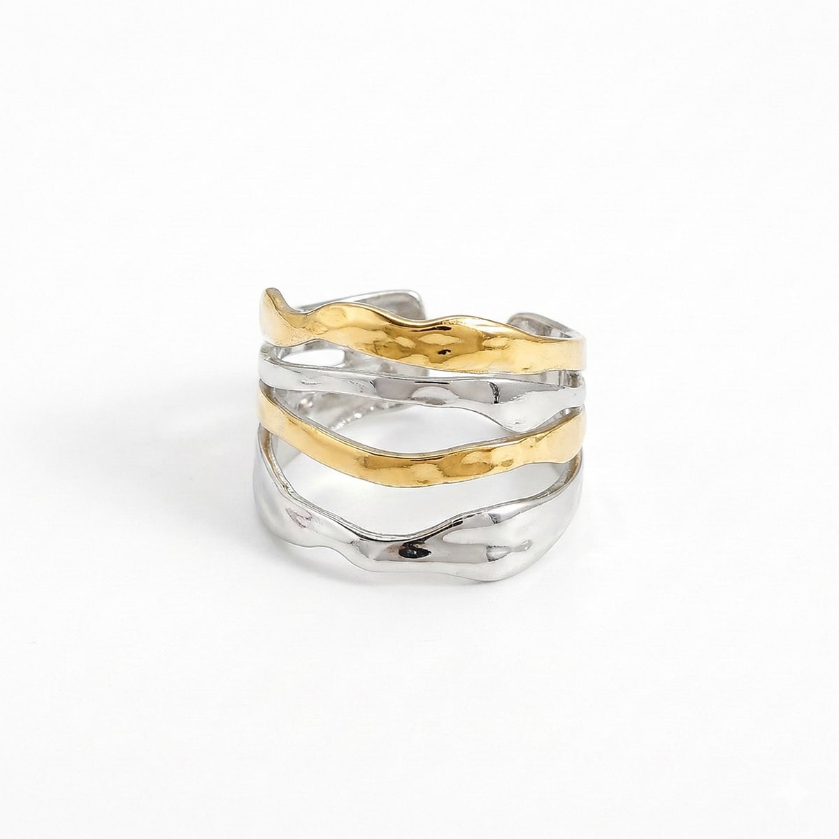 Interlace Flow Ring